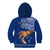 Polynesian Pride Father Day Samoa Kid Hoodie Manuia le Aso Sa o Tama Blue Version LT14 - Polynesian Pride