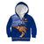 Polynesian Pride Father Day Samoa Kid Hoodie Manuia le Aso Sa o Tama Blue Version LT14 Zip Hoodie Blue - Polynesian Pride