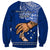 Polynesian Pride Father Day Samoa Sweatshirt Manuia le Aso Sa o Tama Blue Version LT14 - Polynesian Pride