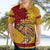 Polynesian Pride Father Day Papua New Guinea Hawaiian Shirt PNG I Love You Dad Yellow Version LT14 - Polynesian Pride