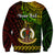 Personalised Father Day Vanuatu Sweatshirt I Love You Dad Reggae Version LT14 - Polynesian Pride