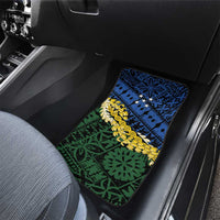 Halo Olaketa Solomon Islands Tapa Pattern Car Mats LT14 - Polynesian Pride