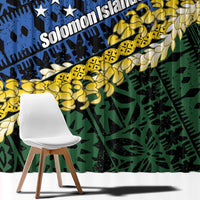 Halo Olaketa Solomon Islands Tapa Pattern Window Curtain LT14 - Polynesian Pride