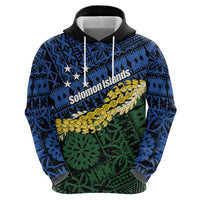 Halo Olaketa Solomon Islands Tapa Pattern Zip Hoodie LT14 - Polynesian Pride