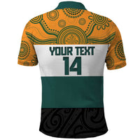 AUNZ Rugby Custom Polo Shirt Australia Kangaroo New Zealand Silver Fern LT14 - Polynesian Pride