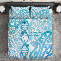New Zealand Darts Bedding Set Aotearoa Maori Its In My DNA White LT14 White - Polynesian Pride
