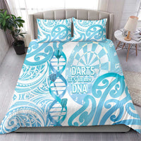 New Zealand Darts Bedding Set Aotearoa Maori Its In My DNA White LT14 - Polynesian Pride