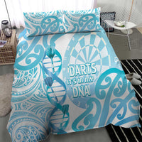 New Zealand Darts Bedding Set Aotearoa Maori Its In My DNA White LT14 - Polynesian Pride