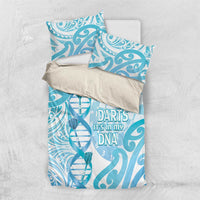 New Zealand Darts Bedding Set Aotearoa Maori Its In My DNA White LT14 US Twin 172cm x 218cm White - Polynesian Pride