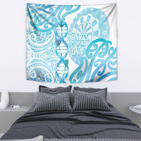 New Zealand Darts Tapestry Aotearoa Maori Its In My DNA White LT14 - Polynesian Pride