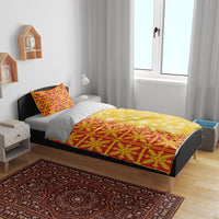 Kahili Quilt Hawaii Bedding Set Tropical Flower Seamless Half Style LT14 - Polynesian Pride