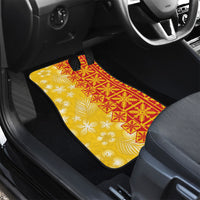 Kahili Quilt Hawaii Car Mats Tropical Flower Seamless Half Style LT14 - Polynesian Pride
