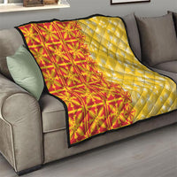 Kahili Quilt Hawaii Quilt Tropical Flower Seamless Half Style LT14 - Polynesian Pride