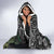 Personalised Australia And Vanuatu Hooded Blanket Aboriginal Lizard Polynesia Ni-Van Pig Tusk