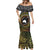 Personalised Australia And Vanuatu Mermaid Dress Aboriginal Lizard Polynesia Ni-Van Pig Tusk