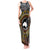 Personalised Australia And Vanuatu Tank Maxi Dress Aboriginal Lizard Polynesia Ni-Van Pig Tusk