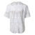 Tokelau White Sunday Baseball Jersey Polynesian Pattern Gardenia Thunbergia