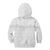 Tokelau White Sunday Kid Hoodie Polynesian Pattern Gardenia Thunbergia