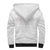 Tokelau White Sunday Sherpa Hoodie Polynesian Pattern Gardenia Thunbergia