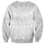 Tokelau White Sunday Sweatshirt Polynesian Pattern Gardenia Thunbergia