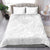 American Samoa White Sunday Bedding Set Lotu Tamaiti Plumeria With Samoan Pattern