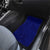 Blue Polynesia Car Mats Polynesian Pattern Mix Plumeria