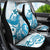 Blue Hawaii Humpback Whale Car Seat Cover Polynesian Tribal Ocean Vibes