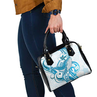 Blue Hawaii Humpback Whale Shoulder Handbag Polynesian Tribal Ocean Vibes LT14 - Polynesian Pride