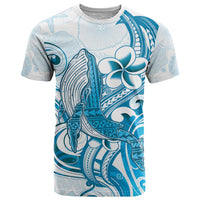 Blue Hawaii Humpback Whale T Shirt Polynesian Tribal Ocean Vibes LT14 Blue - Polynesian Pride