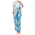 Blue Hawaii Humpback Whale Tank Maxi Dress Polynesian Tribal Ocean Vibes