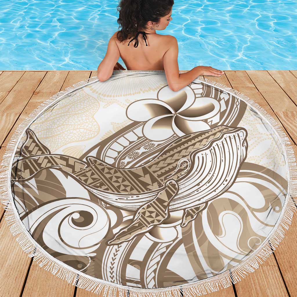 Brown Hawaii Humpback Whale Beach Blanket Polynesian Tribal Ocean Vibes LT14 - Polynesian Pride