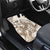 Brown Hawaii Humpback Whale Car Mats Polynesian Tribal Ocean Vibes