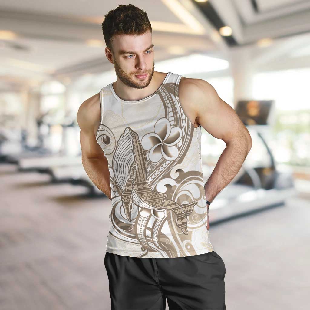 Brown Hawaii Humpback Whale Men Tank Top Polynesian Tribal Ocean Vibes LT14 Brown - Polynesian Pride