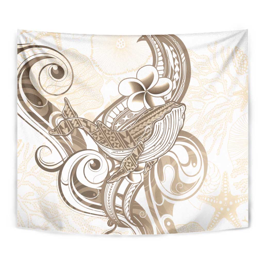Brown Hawaii Humpback Whale Tapestry Polynesian Tribal Ocean Vibes LT14 - Polynesian Pride