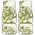 Lime Green Hawaii Car Mats Humpback Whale Tattoo Polynesian Tribal Ocean Vibes