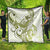 Lime Green Hawaii Quilt Humpback Whale Tattoo Polynesian Tribal Ocean Vibes