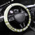 Lime Green Hawaii Steering Wheel Cover Humpback Whale Tattoo Polynesian Tribal Ocean Vibes