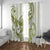 Lime Green Hawaii Window Curtain Humpback Whale Tattoo Polynesian Tribal Ocean Vibes