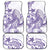 Purple Hawaii Car Mats Humpback Whale Tattoo Polynesian Tribal Ocean Vibes