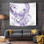 Purple Hawaii Tapestry Humpback Whale Tattoo Polynesian Tribal Ocean Vibes