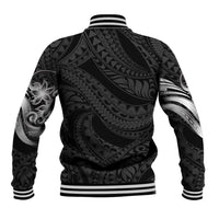 Tiki Drum Hawaii Baseball Jacket Hawaiian Kakau Tattoo Style LT14 - Polynesian Pride