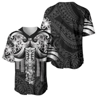 Tiki Drum Hawaii Baseball Jersey Hawaiian Kakau Tattoo Style LT14 - Polynesian Pride