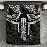 Tiki Drum Hawaii Bedding Set Hawaiian Kakau Tattoo Style LT14 Black - Polynesian Pride
