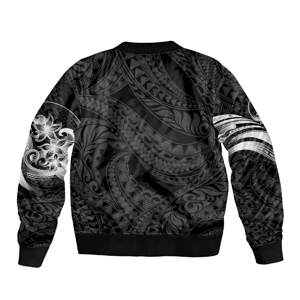 Tiki Drum Hawaii Bomber Jacket Hawaiian Kakau Tattoo Style LT14 - Polynesian Pride