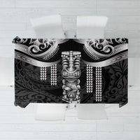 Tiki Drum Hawaii Tablecloth Hawaiian Kakau Tattoo Style LT14 Black - Polynesian Pride
