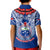 Samoa Rugby Kid Polo Shirt 2023 Go Manu Samoa With Ula Fala Style LT14 - Polynesian Pride