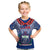 Samoa Rugby Kid T Shirt 2023 Go Manu Samoa With Ula Fala Style LT14 Blue - Polynesian Pride