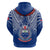 Custom Samoa Rugby Hoodie 2023 Go Manu Samoa With Ula Fala Style LT14 - Polynesian Pride