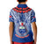 Custom Samoa Rugby Kid Polo Shirt 2023 Go Manu Samoa With Ula Fala Style LT14 - Polynesian Pride