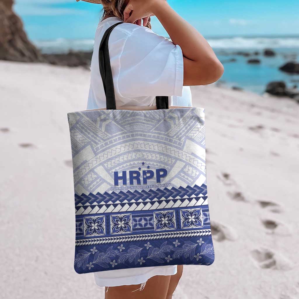 HRPP Samoa Siapo Tote Bag Teuila Flowers Samoan Pattern LT14 - Polynesian Pride